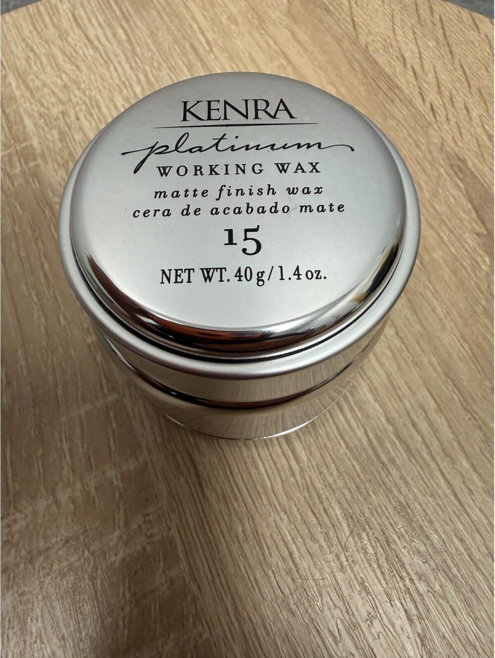 KENRA Platinum Working Wax: Matte Finish Wax NET WT 40g, 1.4OZ New in Container